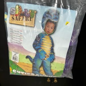 Blue Dinosaur Halloween Costume